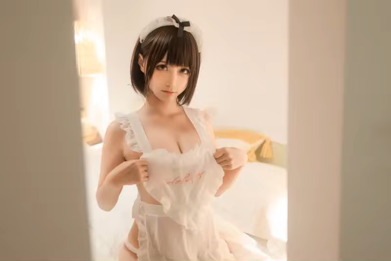 蠢沫沫-NO.155-沫沫真爱版_爱心围裙-50P