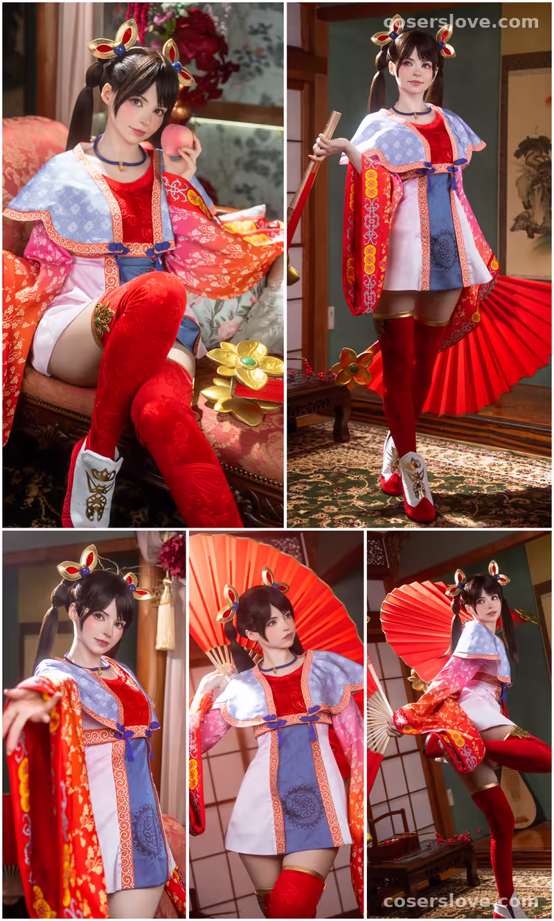 [PeachMilky] 真·三国无双 - 大乔 (真·三国无双)[23P - 337MB]